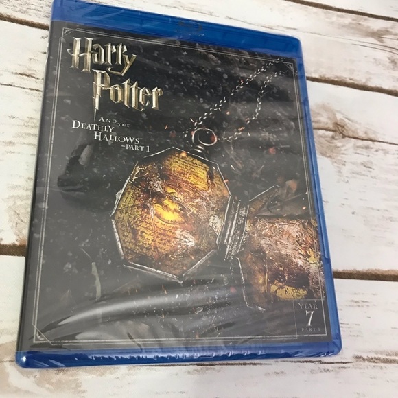 Harry Potter Blu Ray Disc Movies Deathly Hallows Part 1 & 2 Year 7 new - Picture 2 of 13